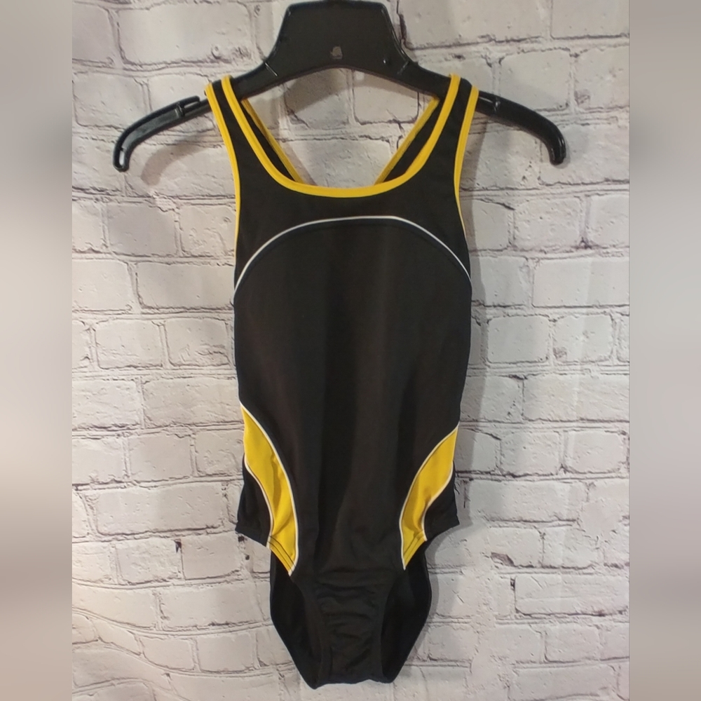 Speedo Endurance Fly Back Black Swimsuit 12/28
